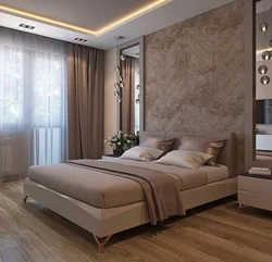 Bedroom design in modern style inexpensive
