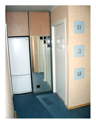 Interior in the hallway refrigerator photo