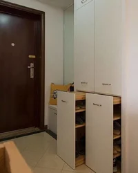 Интерьер в прихожей холодильник фото
