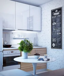 Модный дизайн кухни в хрущевке