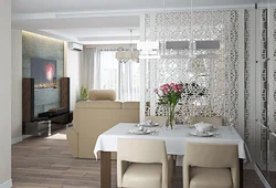 Beautifully Separate The Kitchen From The Living Room Photo