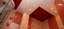 Küvet və tualet fotoşəkili üçün hansı tavanlar daha yaxşıdır