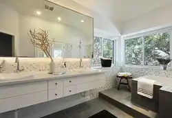 Bath Design With Two Sinks