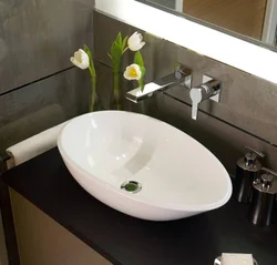 Qab lavabo ilə küvetin fotoşəkili