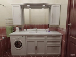 Vanna otağı dizaynı quraşdırılmış lavabo
