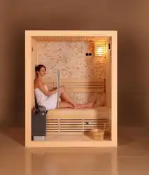 Mənzildə hamam saunası fotoşəkili