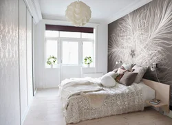 Bedroom wall wallpaper design