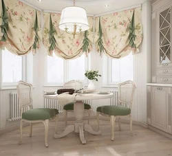 Linen in the kitchen design