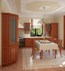 Kitchen in an ordinary house photo