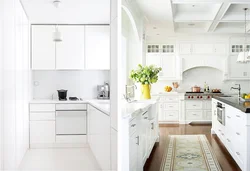 Kitchen Design If The Furniture Is White