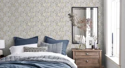 What wallpaper is in fashion in 2023 for the bedroom photo design