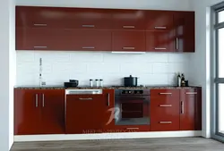 Фото кухня бордо