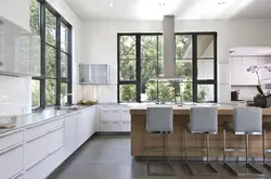 Черные Окна На Кухне Дизайн
