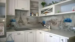 Кухня Прованс Фото Фартук Плитка