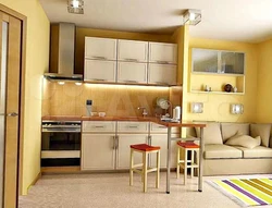 Kitchen dining room photo 15 sq m photo