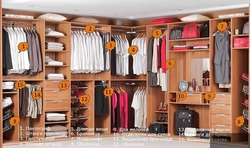 Corner built-in wardrobe in the bedroom photo inside