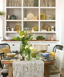 Shelving In The Kitchen Interior Photo