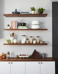 Shelving In The Kitchen Interior Photo