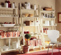Shelving In The Kitchen Interior Photo