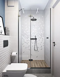 Design of a small combined bathtub with shower