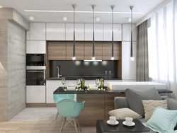 Kitchen interior design in modern style