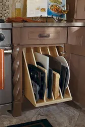 How to store cutting boards in the kitchen photo