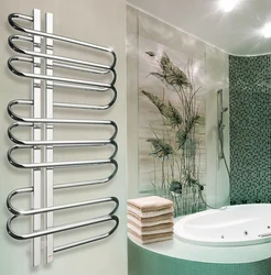 Bathroom design with radiator