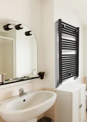 Bathroom design with radiator