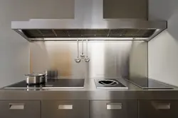 Stainless Steel In The Kitchen Interior Photo