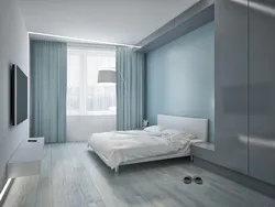 Yotoqxonaning ichki qismidagi minimalizm