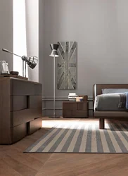 Qonaq otağı daxili boz və wenge