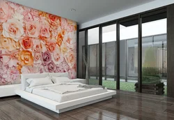 Bedroom design with two walls