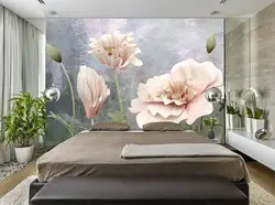 Bedroom design with two walls