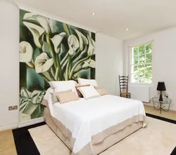 Bedroom design with two walls