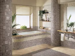 Bathroom tiling design