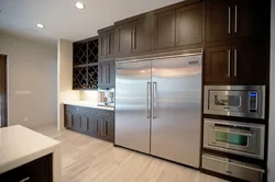 Refrigerator As An Interior In The Kitchen