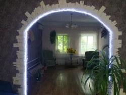 How to decorate an arch in an apartment photo
