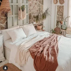 Boho bedroom photo