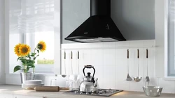 Hoods Оташдон Дар Дохили Ошхона Акс