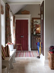 Entrance hall of a village house photo