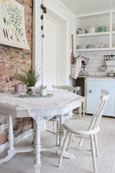 Kitchen Interior In Shabby Style