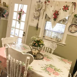 Дохили ошхона дар сабки shabby