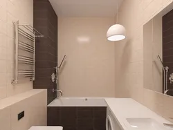 Renovation of a small bathroom and toilet photo in a panel house