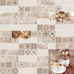 Vinyl wallpaper for the kitchen washable photo