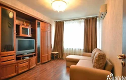 Photos of beautiful apartments with renovation and furniture
