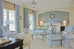 Wallpaper interior living room bedroom