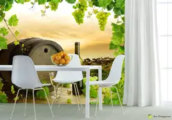 Mətbəx üçün foto divar kağızı yuyula bilən 3D fotoşəkil
