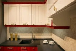 Versailles countertop kitchen photo