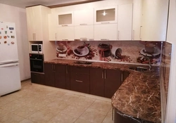 Versailles countertop kitchen photo