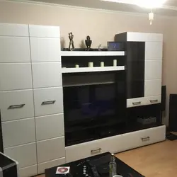 Living room vegas white gloss photo
